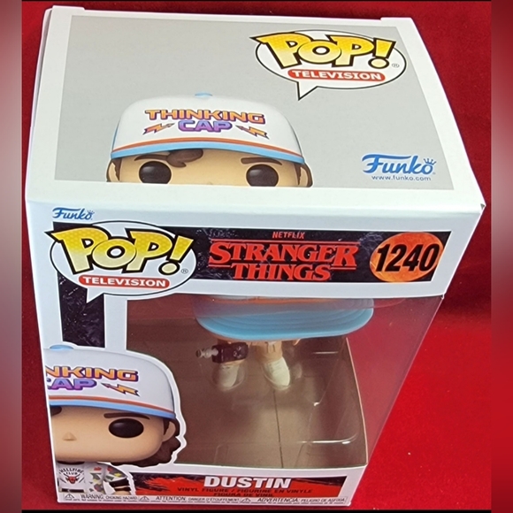 Dustin funko # 1240 (nib) Brand new dustin from stranger things funko pop. - Picture 4 of 7